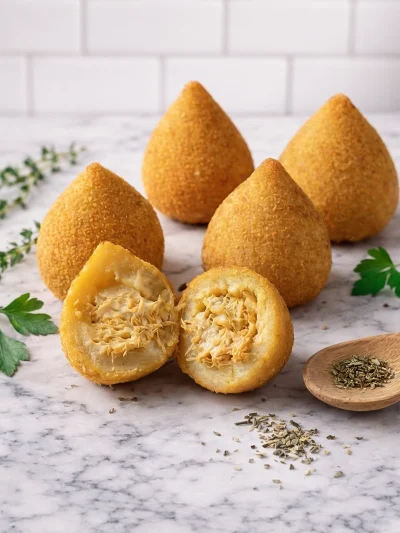 Chicken coxinha