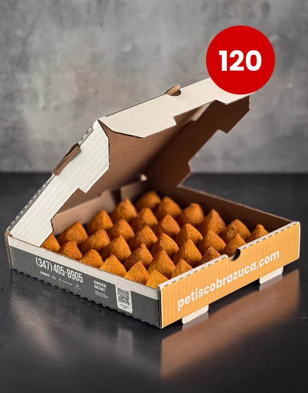Coxinha Party Box 120 - Petisco Brazuca