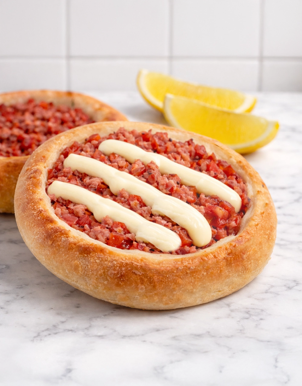 Brazilian Kielbasa esfiha